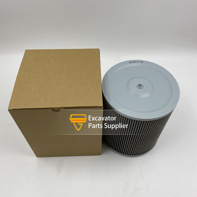 Oil Suction Inlet Copper Mesh Komatsu Excavator Hydraulic Filter 209-60-51120