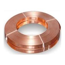 China Red T2 Copper Flat Strip Electrical Components 0.5-2mm Ultra Thin Copper Strip factory