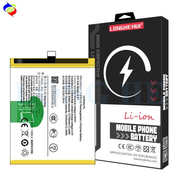 Powerful 3245mAh B-D1 X20 X20L Mobile Phone Battery for VIVO X20A Lithium Ion