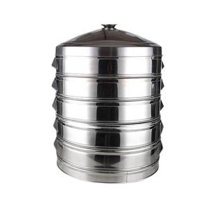 China Large stainless steel style 47cm steamer hotel restaurant food steamer 52cm factory
