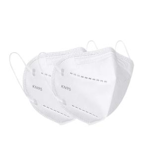 China GB2626 Protective Mascarilla 3D Folding Disposable 5 Ply KN95 White Face Mask factory