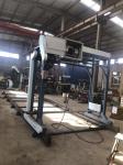 Electrical wood chain saw cutting machines, Frequency walking chainsaw mill with
