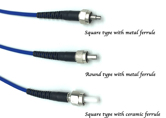 Anti Pull Multimode Fiber Optic Connectors SMA 906 Connector With Metal Ferrule