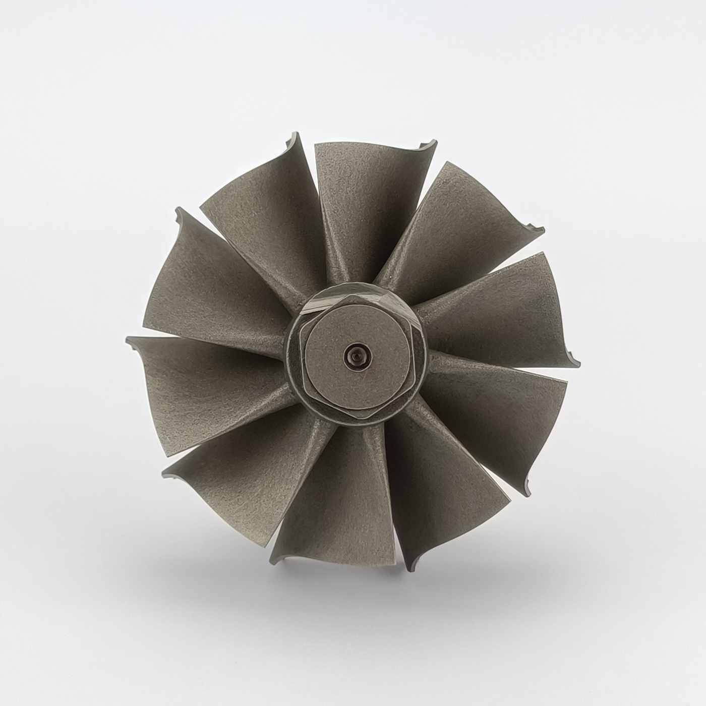 MS-TECH Turbo GTP38R Upgrade Turbine Wheel Shaft 445604-0614 For 739619-5004 Ind76.2mm Exd 67.7mm Blades 10