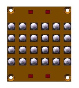 China 8000mA Printing Wood Curing 4632 COB UVC Led Module factory