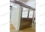 PLC LED Cargo Airlock Cleanroom , LCJ Portable Air Shower Material Pass Through
