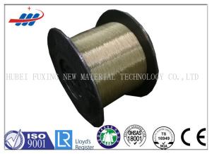 China Professional 0.30MM Brass Coated Steel Wire For Tyre , Good Conductivity factory