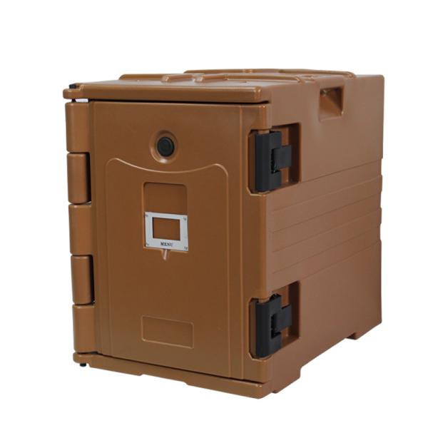 China Waterproof Leak Proof Food Pan Carrier Transport Coffee Pan Carrier For Hot Food factory