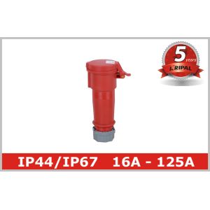 Three Phase CEE Industrial And Multiphase Power Plugs And Sockets