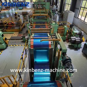 China CR Slitting Line High Speed Slitting Line With Film Laminator factory