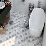 Modern Style Peel and Stick Kitchen Backsplash Wallpaper Fireproof PVC Vinyl