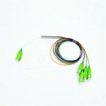 SC APC Connectors Optical Fiber Splitter 1x4 G657 Single Mode