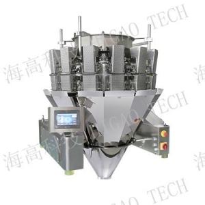 China Multi Head Weighing Filling Packing Machine Cookies Granular Linear Weigh Filler factory