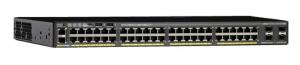 China 740W Cisco 48 Port POE Switch 2960X-48FPS-L 4 X 1G LAN Base RJ-45 Industrial factory
