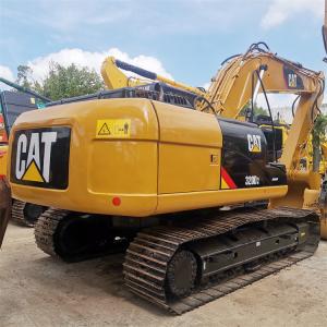 China 20 Ton Used Cat320 Cat320D Excavator in Shanghai with Original Hydraulic Valve 2021 factory