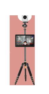 China 0.5M TVI CVBS IR Body Temperature Thermal Cameras factory