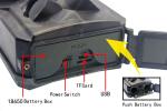PR400C Hunter Trail Camera 34pcs IR Hunter Trail Camera CMOS 12MP 1080P 30FPS