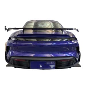 China Taycan Porsche Body Kit Taycan Wch Style Carbon Fiber Spoiler Wing factory