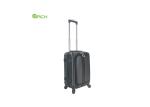 ABS Hard Sided Luggage with Front Pocket and Spinner Wheels