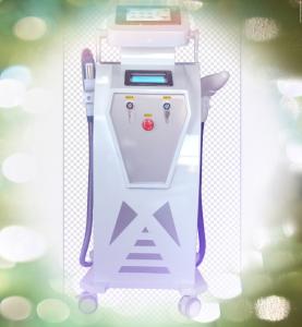 China Multi - Function Skin Liftting / Tattoo Removal Ipl Laser Equipment With Two Handles factory