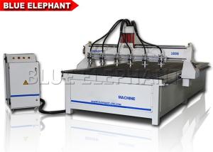 China Steel Frame Multi - Head CNC Router Mini Lathe Machine ER 25 Collet factory