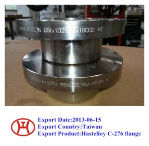 China Hastelloy C276 UNS N10276 2.4819 WN SO Blind flange forging disc ring factory