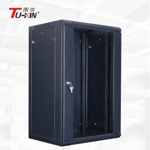China Soundproof Standing Network Cabinet Computer Server Rack System With Cooling Fans factory