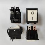 R5 White Big Current Rocker Light Switch 25A 250V 32*25mm For Welding Machine