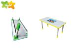 Creative Kindergarten Classroom Furniture , Nursery School Desk Environmental