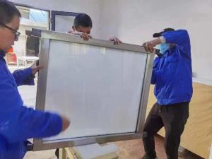 China 8mm Thickness 1.7mmpb Radiation Shielding Glass X-Ray Ct Room Installation factory