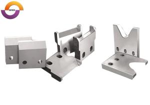 China Scrap Flying Shear Blade H13 Cutting Machine For Deformed Steel Bar factory