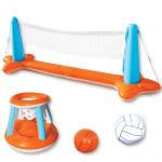 AJUNION PVC Inflatable Volleyball Pool Floating Swimming Float for Max Capacity