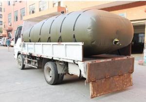 China Vehicle Bladder Fuel Tank ，20000L Collapsible Fuel Container Tensile Strength Liquid Containment Fuel Bladder factory