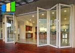 Balcony Aluminium Frame Tempered Bifold Sliding Glass Door And Windows