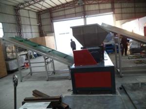 China refrigerator shredder, plastic shredder machine Top quality waste double shaft crusher machine / plastic bottle shredder factory