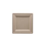 Square 8in Eco Products Home Compostable Sugarcane Plates Biodegradable
