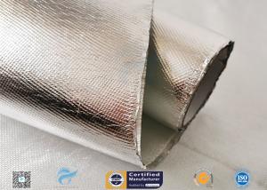 China UV Resistant , Age Resistant 300℃ Aluminium Foil Fiberglass Cloth factory