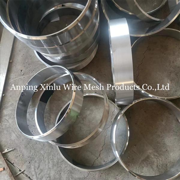 8-5/8" 10-3/4" Low Carbon Steel Wire Q195 or Q235 Galvanized Water Well Screen Pipe 8-40kg/m2
