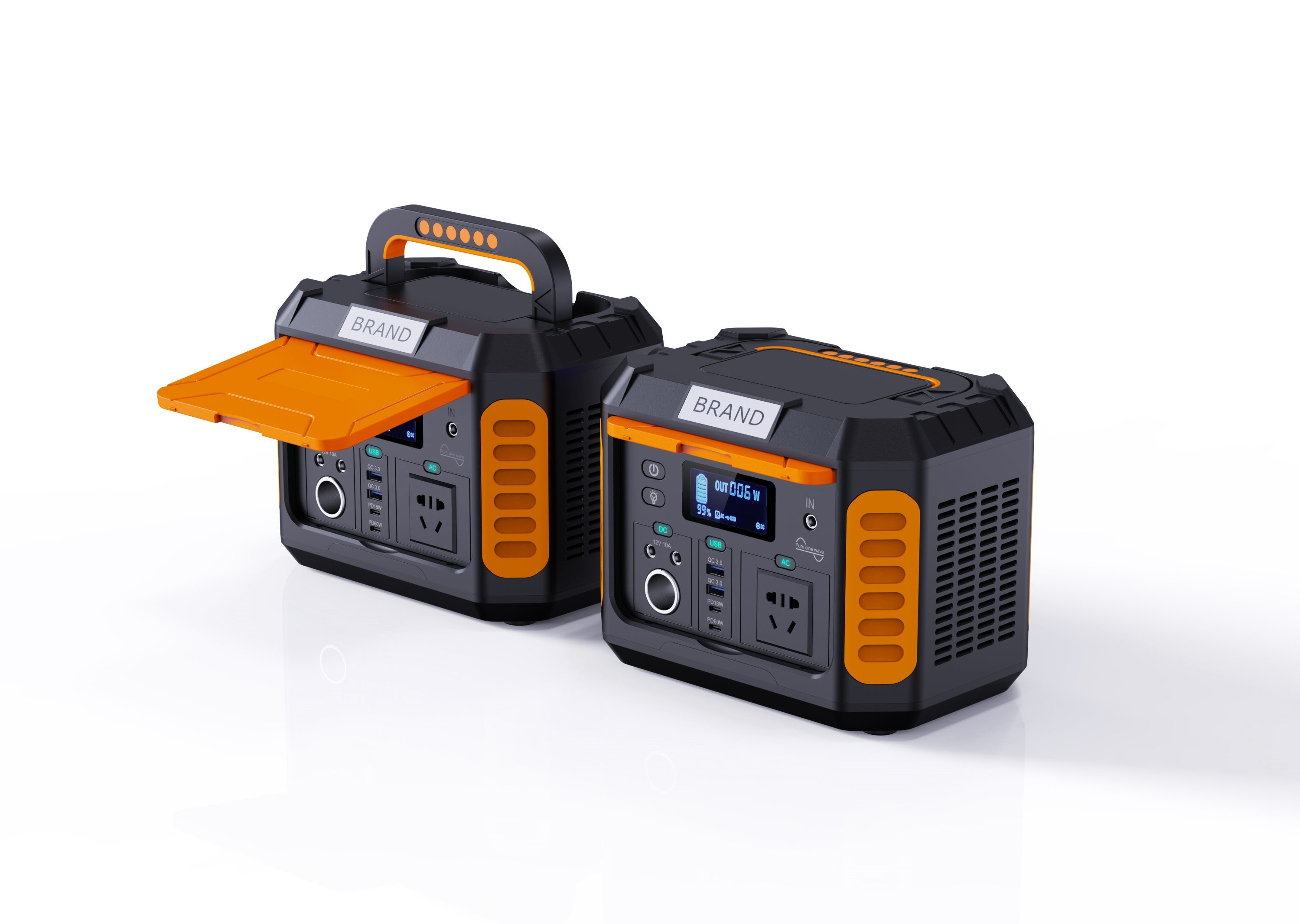 MSDS Emergency Outdoor Portable Power Station 500W Multi Application