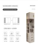 MDF Panel Bedroom Closet Furniture Almirah Cloth Combination Designs