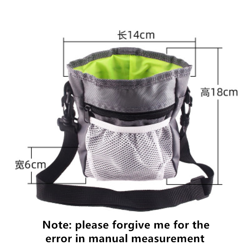 Dog Backpack Oxford Pet Training Bag 10x10x5cm