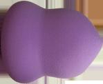 Hydrophilic Non Latex Powder Puff Cosmetic Brush Purple Small Gourd