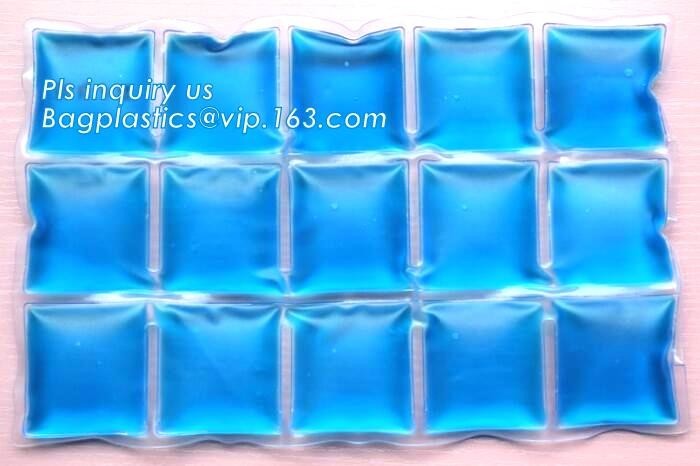 China Cold Compression Biohazard Waste Disposal Bags Reusable Injection Ice Pack factory