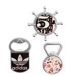 Personalized Sublimation Bottle Opener Metal Fridge Magnet For Sublimation