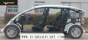 China White Color 4 Passenger Golf Cart 3kw Or 5 Kw Motor , 40KM/H Max Speed factory