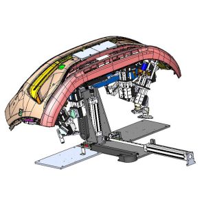 220V Servo Ultrasonic Punching Machine 0.6MPA Automobile Bumper Equipment