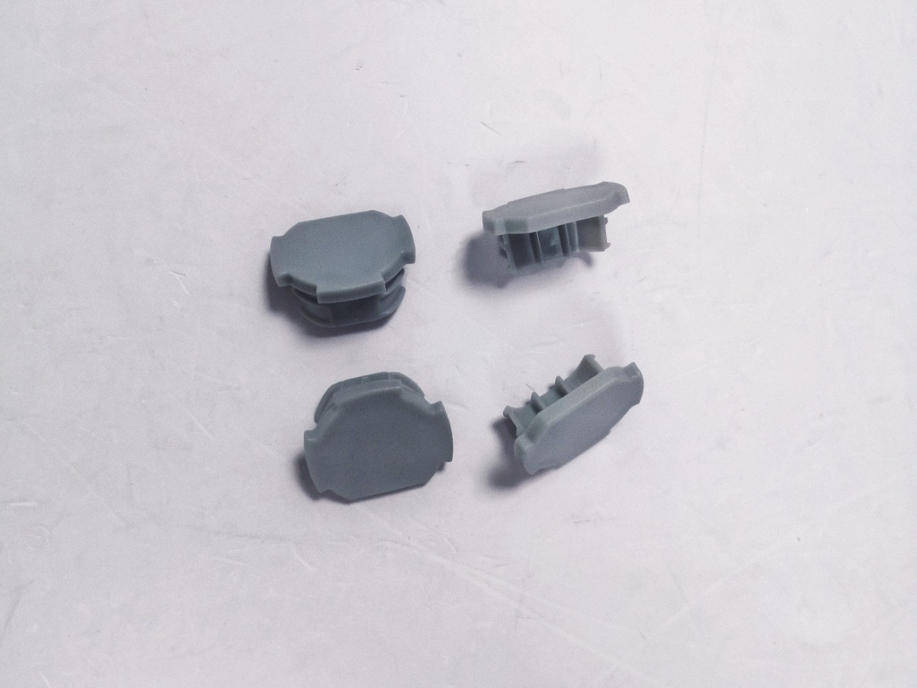 Gray Plastic Top Cover , Plastic Cap for Lean C Aluminum Tube Fittings AL-47