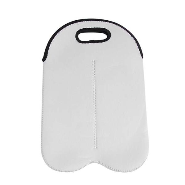 China Neoprene Sublimation Wine Bottle Bag For Two Bottles factory