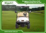 White Aluminum Trojan Battery Golf Cart 11 Seater / Mini Tour Bus