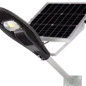 China 30000mAh Gray Commercial Solar Street Lights 400W 12h Lighting Time factory